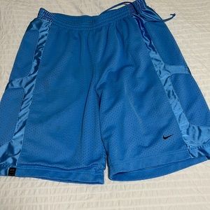 Like new. Smoke and pet free home. Nike light blue basketball shorts 23 1/2” L
